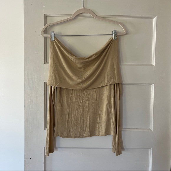 Oak + Fort off the shoulder top - Picture 6 of 7